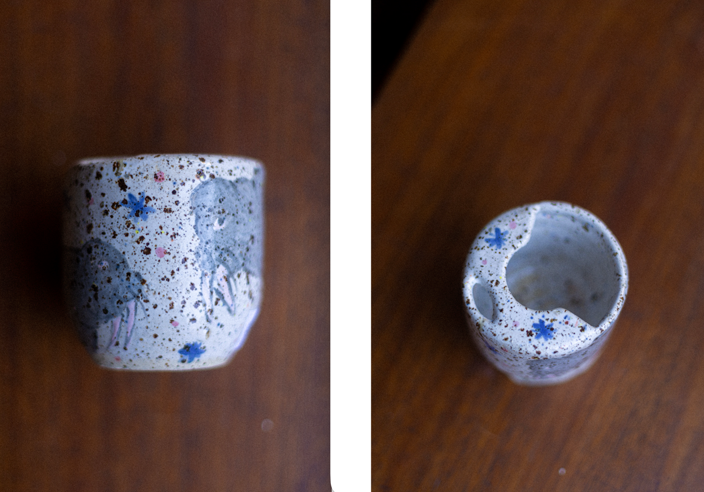 Travel Speckle Cup