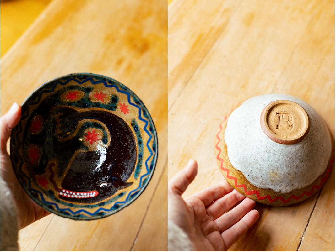 Hand Painted Ramen Bowls ~ Whale Designs