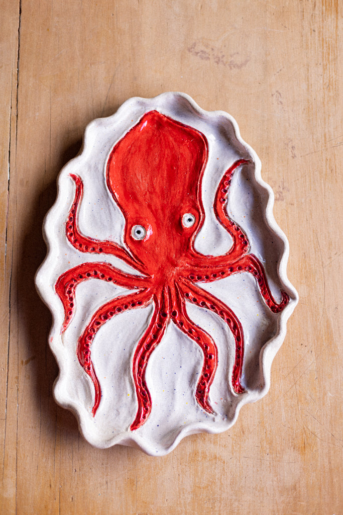 Octopus Serving Platter