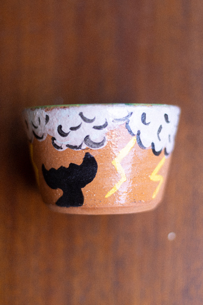 Deep Sea Cup ~ Stormy Whale
