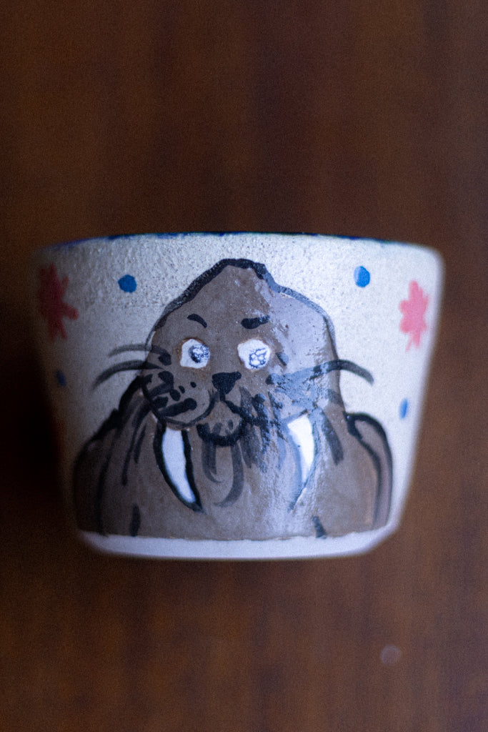 Deep Sea Cup ~ Walrus & Sea Captain