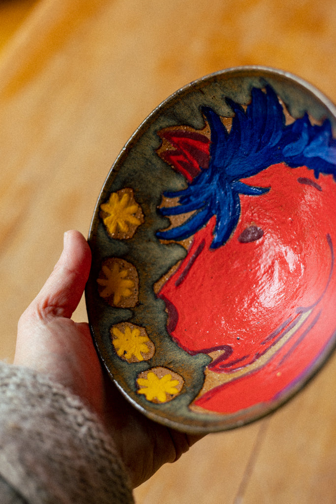 Hand Painted Ramen Bowls ~ Horse Designs