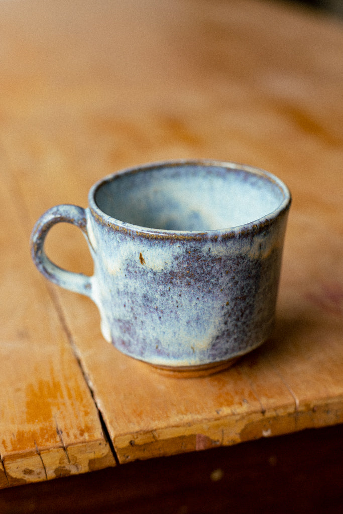 Retro Style Stacking Mug (Raku)