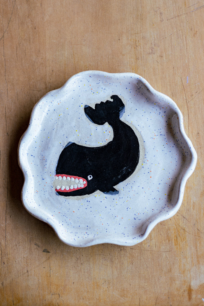 Curly Whale Plate