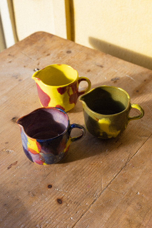 Squat Jugs (White stoneware)