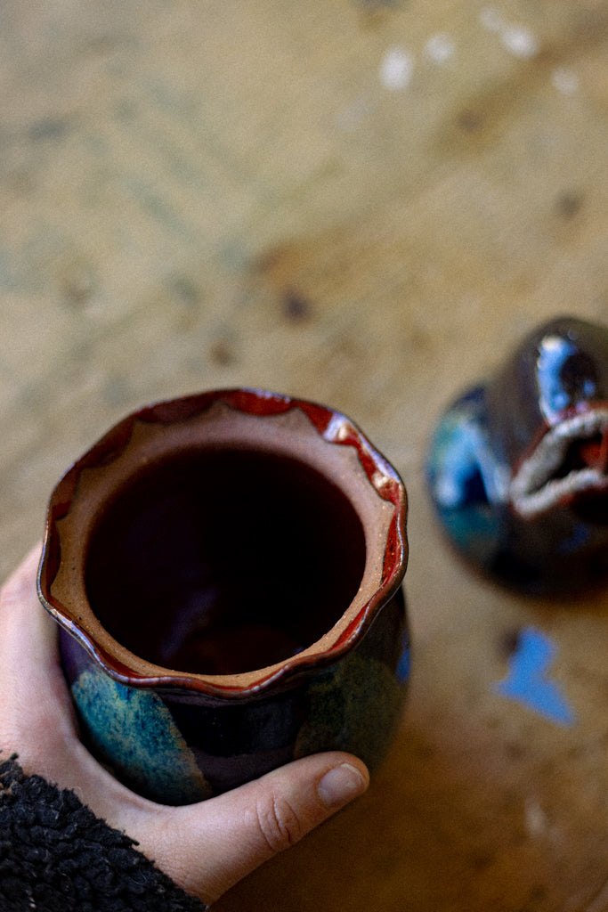 'Rough Seas' Treasure Jar