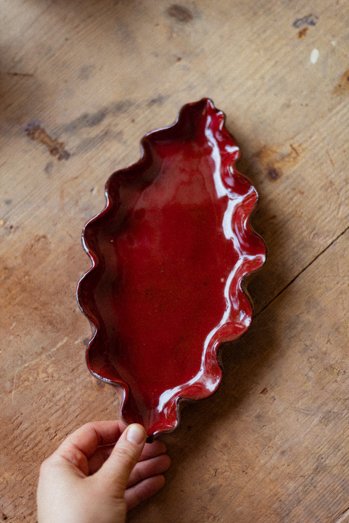 Raku Platters ~ Assorted Shapes