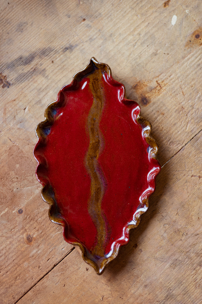Raku Platters ~ Assorted Shapes