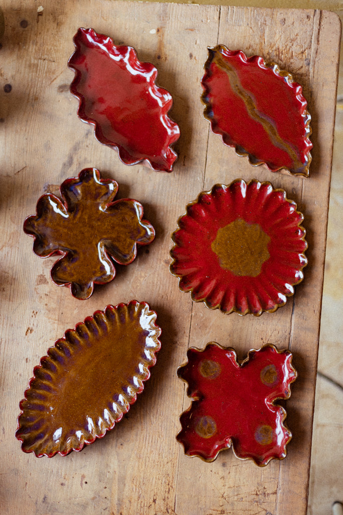 Raku Platters ~ Assorted Shapes
