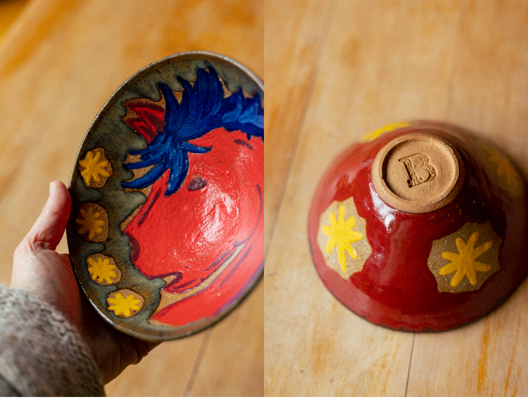 Hand Painted Ramen Bowls ~ Horse Designs